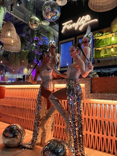 Studio 54 Mirror Disco Ball Costumes